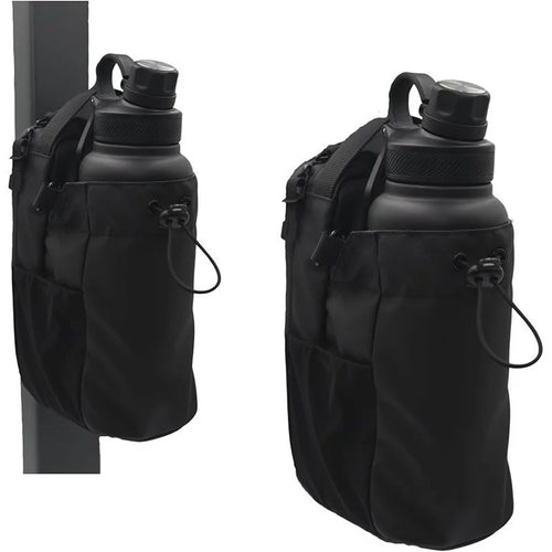 Magnetic Gym Bag Large Capacity Magnetic Carrier Bag With Phone Pocket Portable Gym Water Bottle Pouch Gym Accessories Organizer