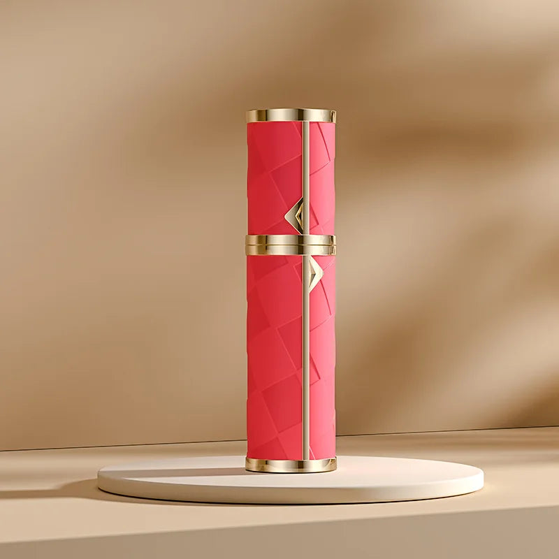 5ML Portable Perfume Bottle for Travel Mini Refillable Perfume Dispenser Cosmetics Container Leather Leak-Proof Perfume Sprayer