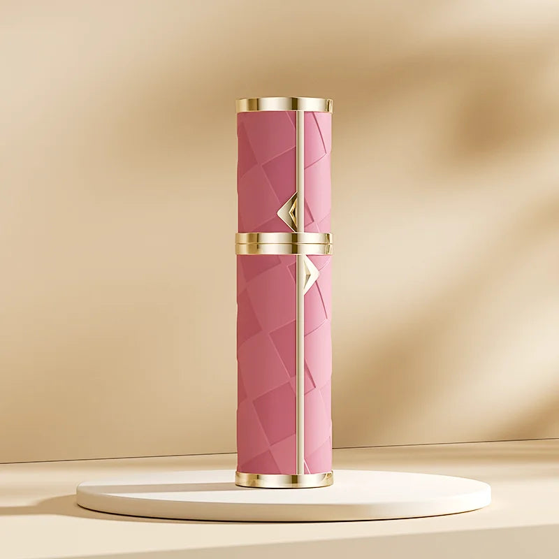 5ML Portable Perfume Bottle for Travel Mini Refillable Perfume Dispenser Cosmetics Container Leather Leak-Proof Perfume Sprayer